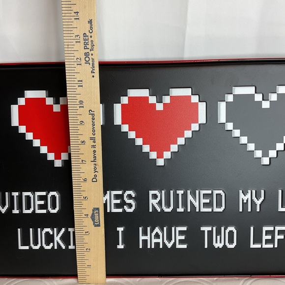 wall decor gaming sign - Picture 2 of 4